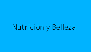 Nutricion y Belleza